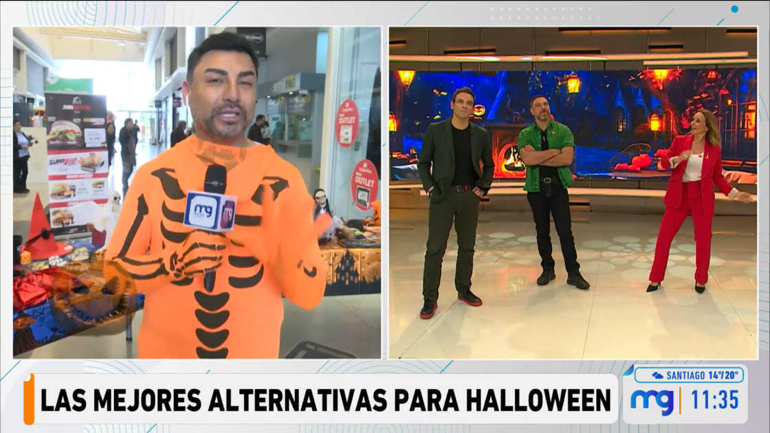Andrés Caniulef sufrió troleo en Mucho Gusto por su disfraz para Halloween: "Está corto de tiro"
