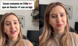 Joven se volvió viral al contar en TikTok 3 cosas que son comunes en Chile y que en Suecia son un lujo