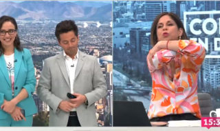 Patricia Venegas y Karina Álvarez sorprendieron a Humberto Sichel con saludo de cumpleaños en CHV