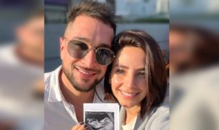 Abrazada de su esposo: Daniela Castillo publicó adorables postales mostrando su pancita de embarazo