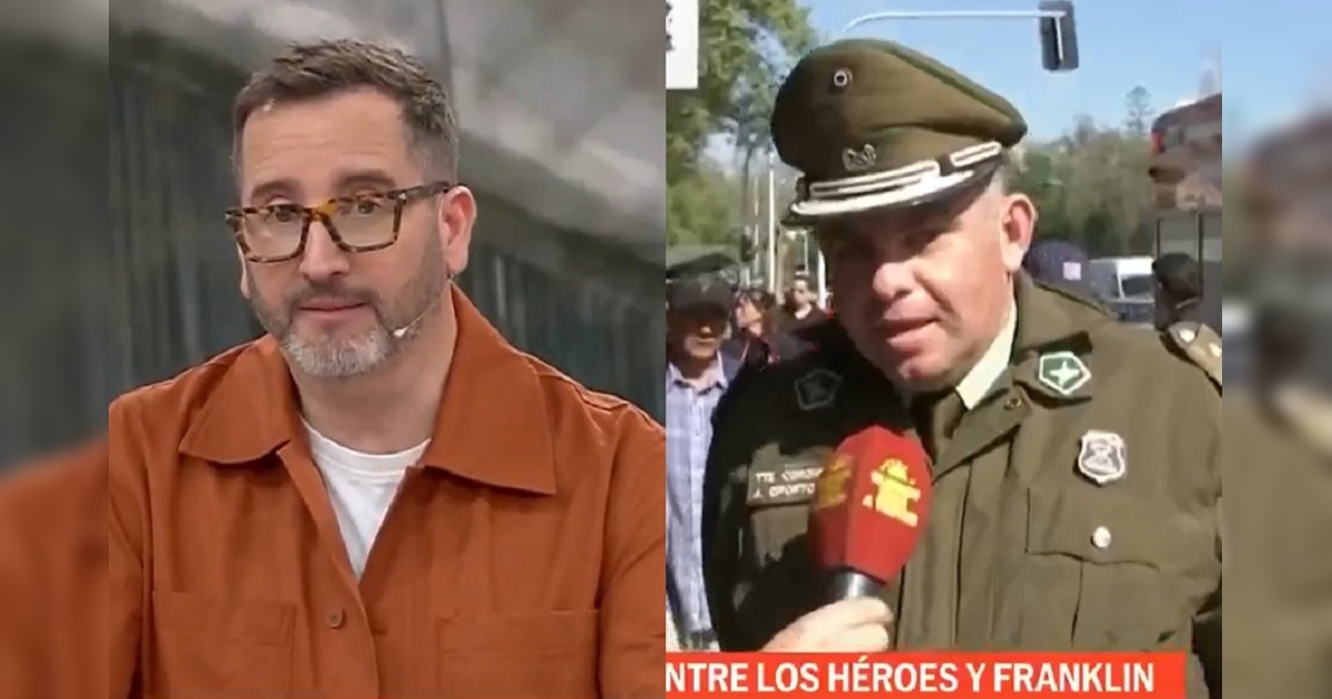 Eduardo Fuentes reaccionó a declaración de Carabineros