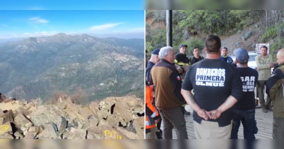 Senderista que desapareció hace una semana en cerro La Campana de Olmué fue encontrado muerto