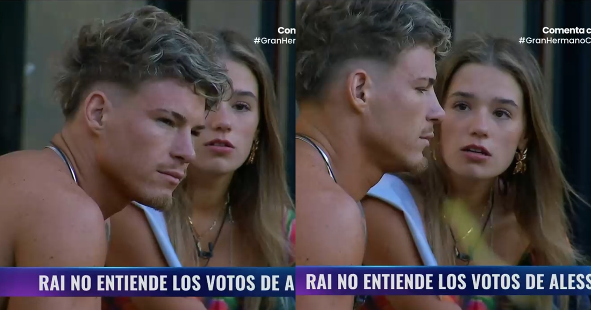 La charla de Rai y Alessia en Gran Hermano que develaría quiebre: "Me tocó ver que te gustaba Lucas"