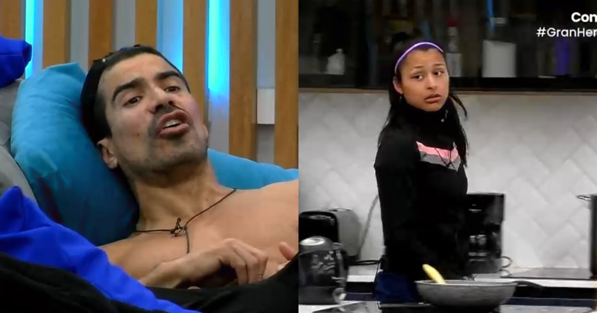 La dura discusión de Viviana y Sebastián en Gran Hermano: 