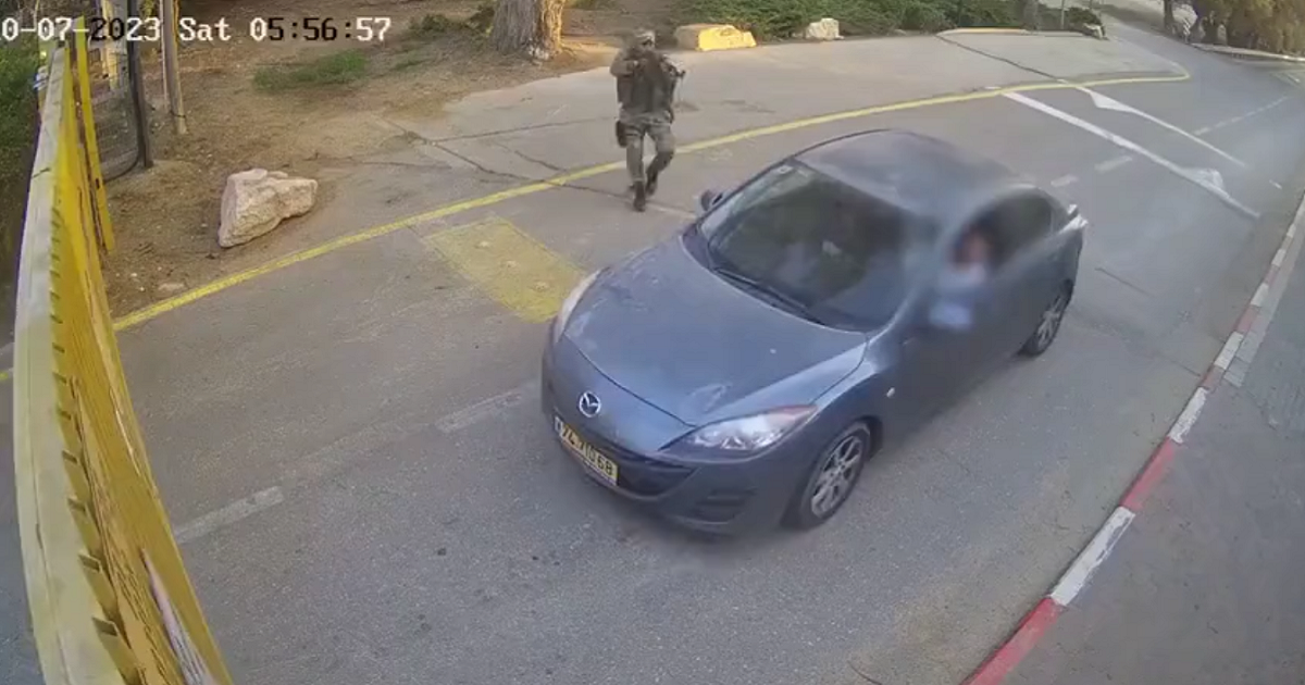 Liberan registro del ingreso de terroristas de Hamás a kibutz israelí donde mataron a 100 personas