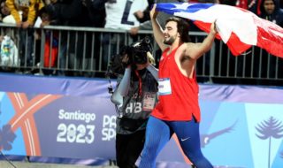 Lucas Nervi suma medalla de oro para Chile en lanzamiento de disco en los Juegos Panamericanos 2023