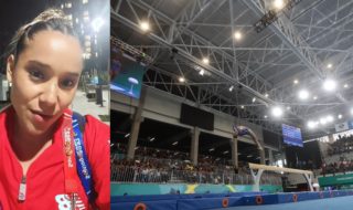 Makarena Pínto lamentó que la TV no haya transmitido gimnasia artística