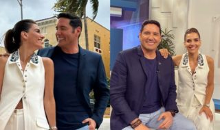 María Luisa Godoy y Francisco Saavedra sorprenden en los premios Billboard 2023 con elegantes looks