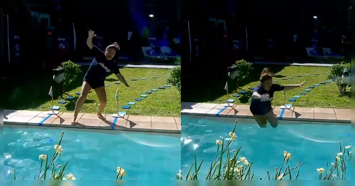 Pincoya sufrió dolorosa caída en plena prueba y regañó a Gran Hermano: 