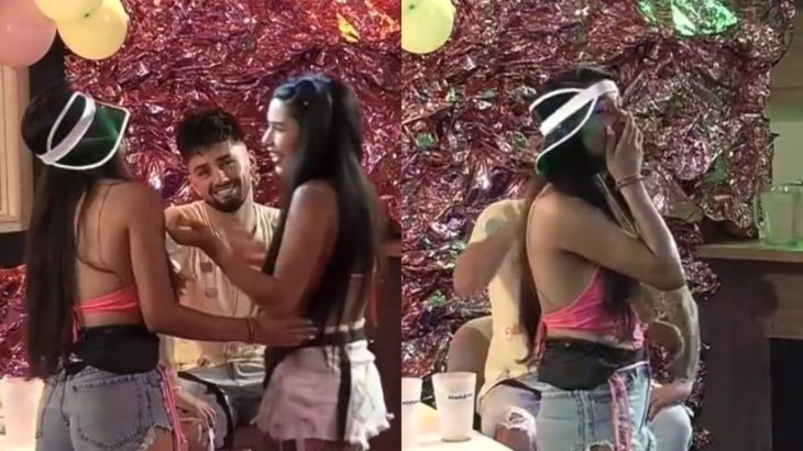 Cony con Vivi... ¿Y Scarlette con Bambino? Los sorpresivos piquitos en fiesta de Gran Hermano
