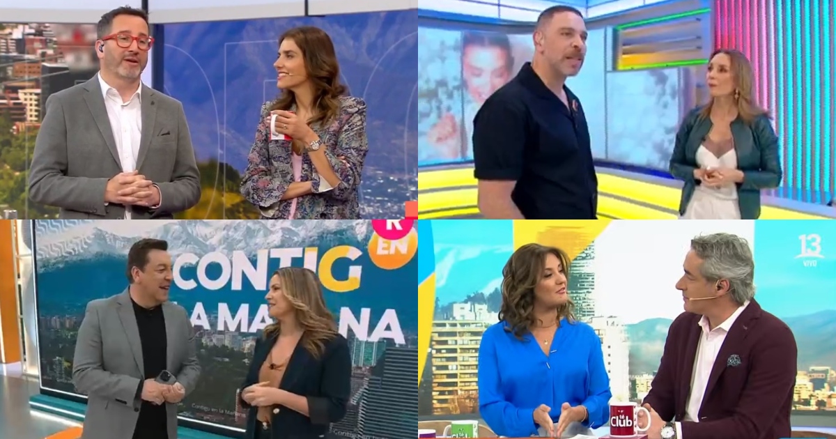 Empate en segundo lugar marcó el rating matinal de este lunes 16 de octubre