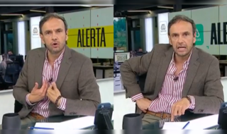 Rodrigo Sepúlveda fue tratado de “nefasto” por televidente y él reaccionó en pleno noticiero