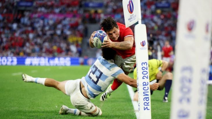 Impresionante tackle fue clave para Argentina y metió a los Pumas en las semifinales del Mundial