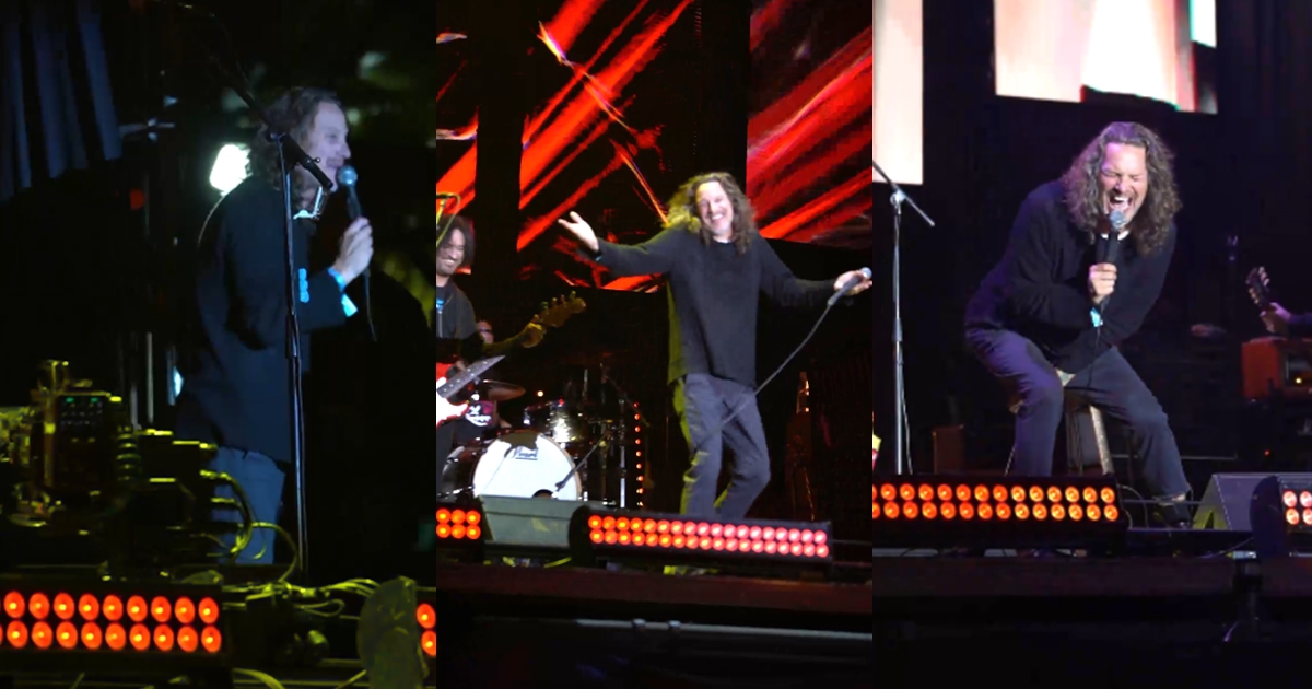 Vocalista de Candlebox protagonizó fail en REC 2023: olvidó letra de canción y tuvo que pedir ayuda