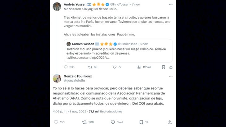 Gonzalo Fouilliux respuesta