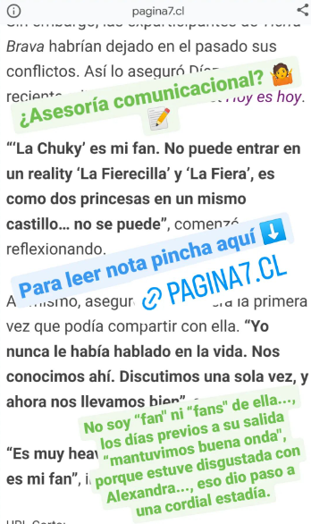 Respuesta de Angélica Sepúlveda