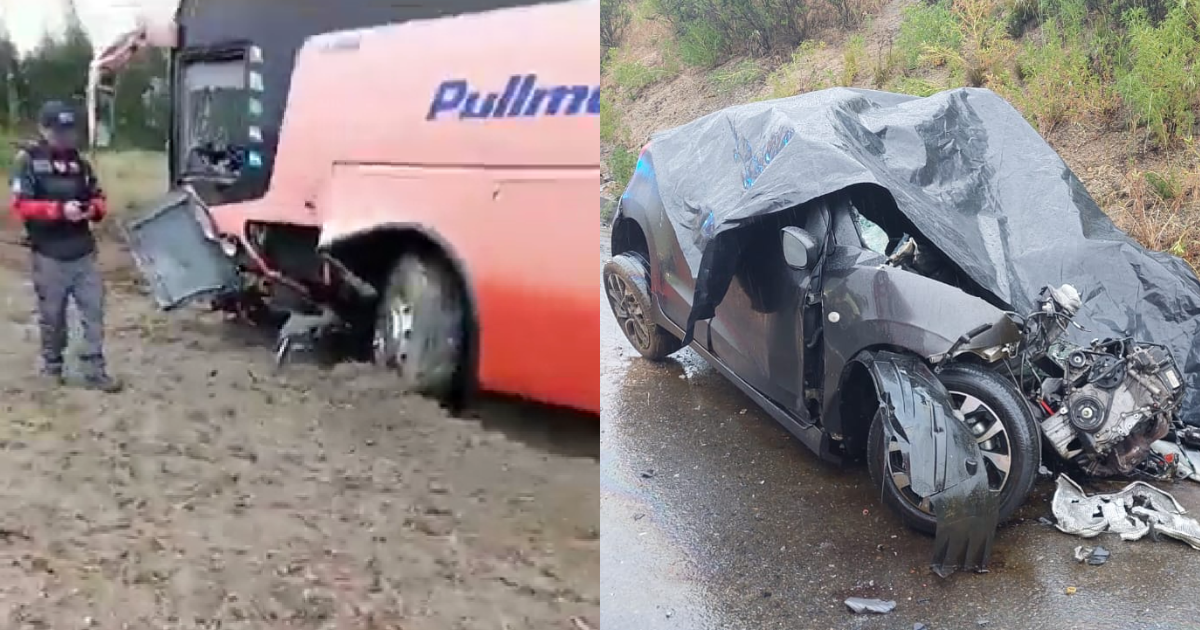Fatal accidente en Casablanca: adulto y menor de edad mueren tras colisión entre vehículo y bus