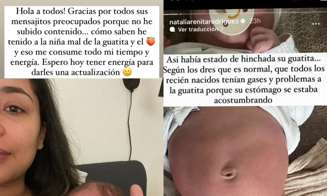 Natalia Arenita Rodríguez y salud de su bebé