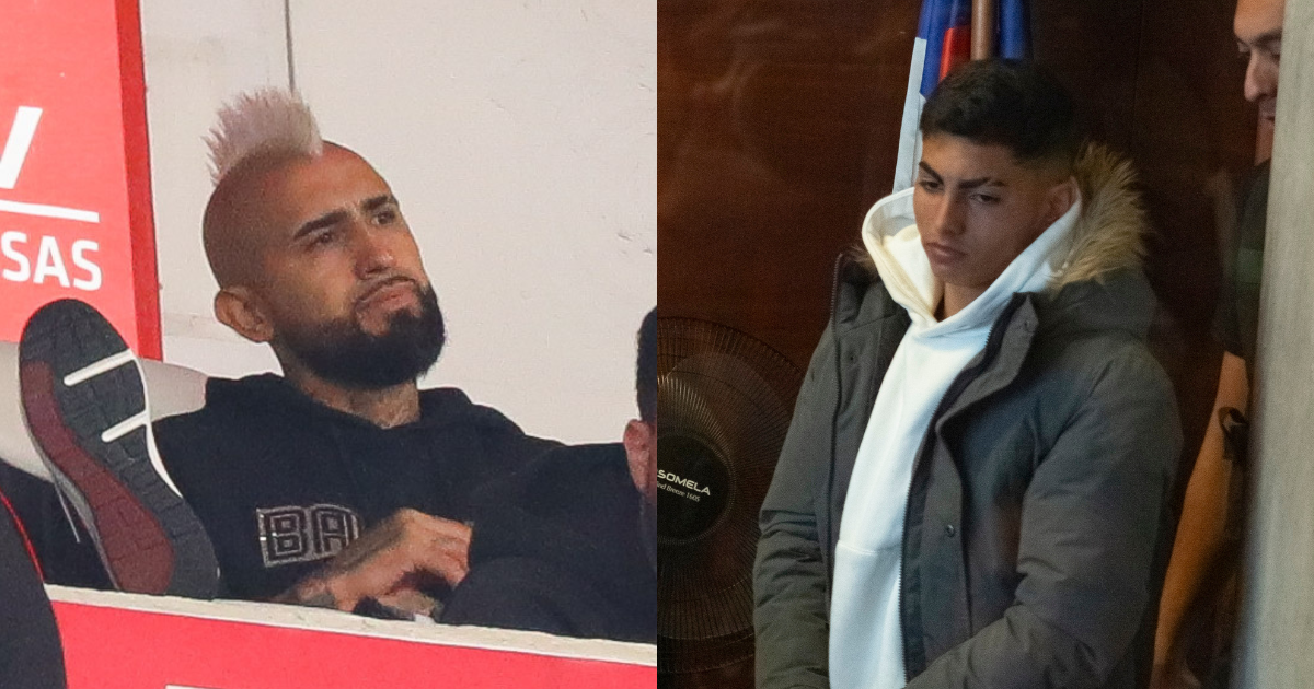 Arturo Vidal se refirió a la detención de Jordhy Thompson por VIF: “A una mujer nunca...”