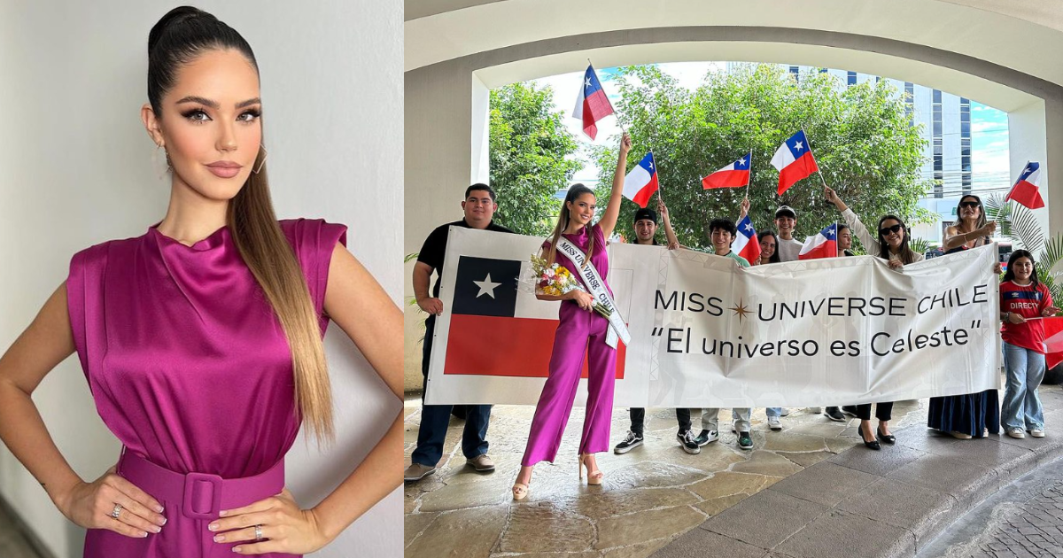 Celeste Viel ya está en El Salvador de cara al Miss Universo: así la recibieron en el hotel