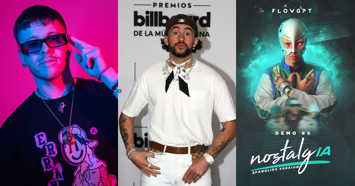 Chileno creador de FlowGPT ante polémica de Bad Bunny por canción con IA: "Esperaba que la comprara"