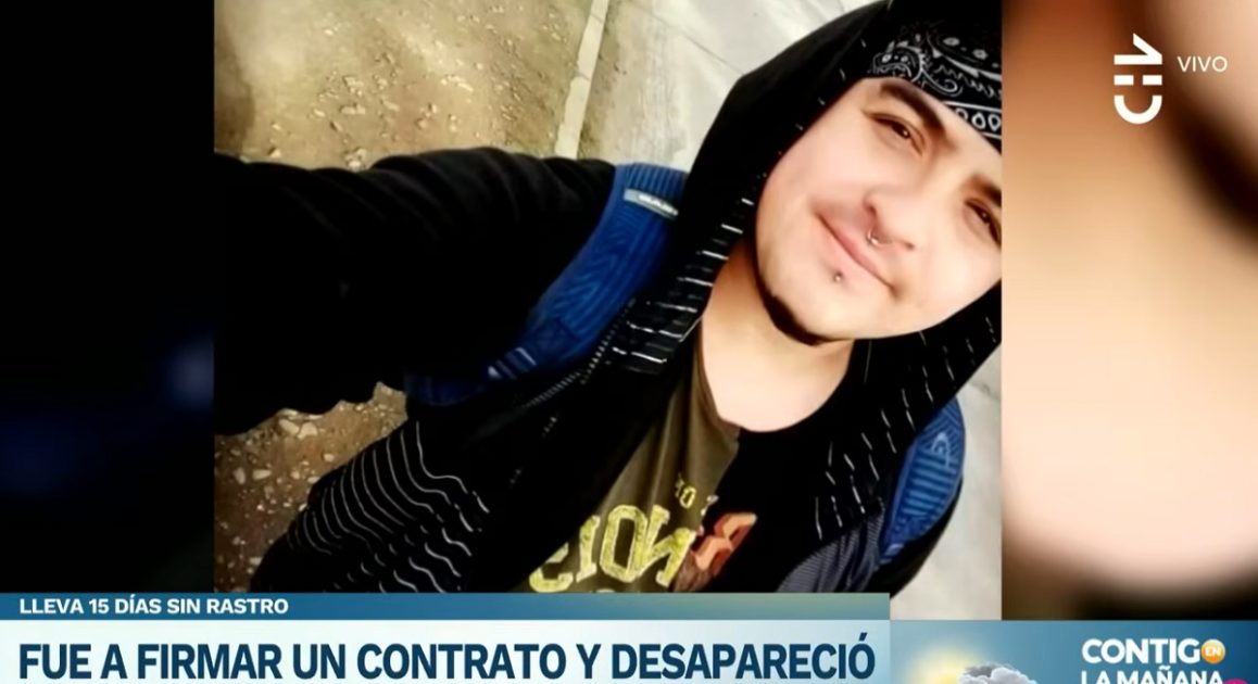 Claudio Bustamante desapareció Renca