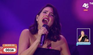 Daniela Castillo embarazada en Teletón