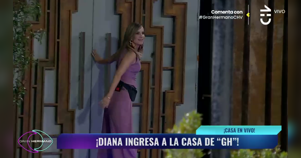 Emocionante momento: Diana Bolocco entró a la casa de Gran Hermano y así reaccionaron los jugadores