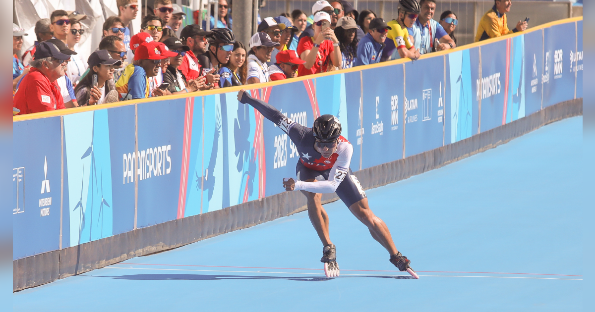 Santiago 2023: Emanuelle Silva conquistó décima medalla de oro para el Team Chile en patín carrera