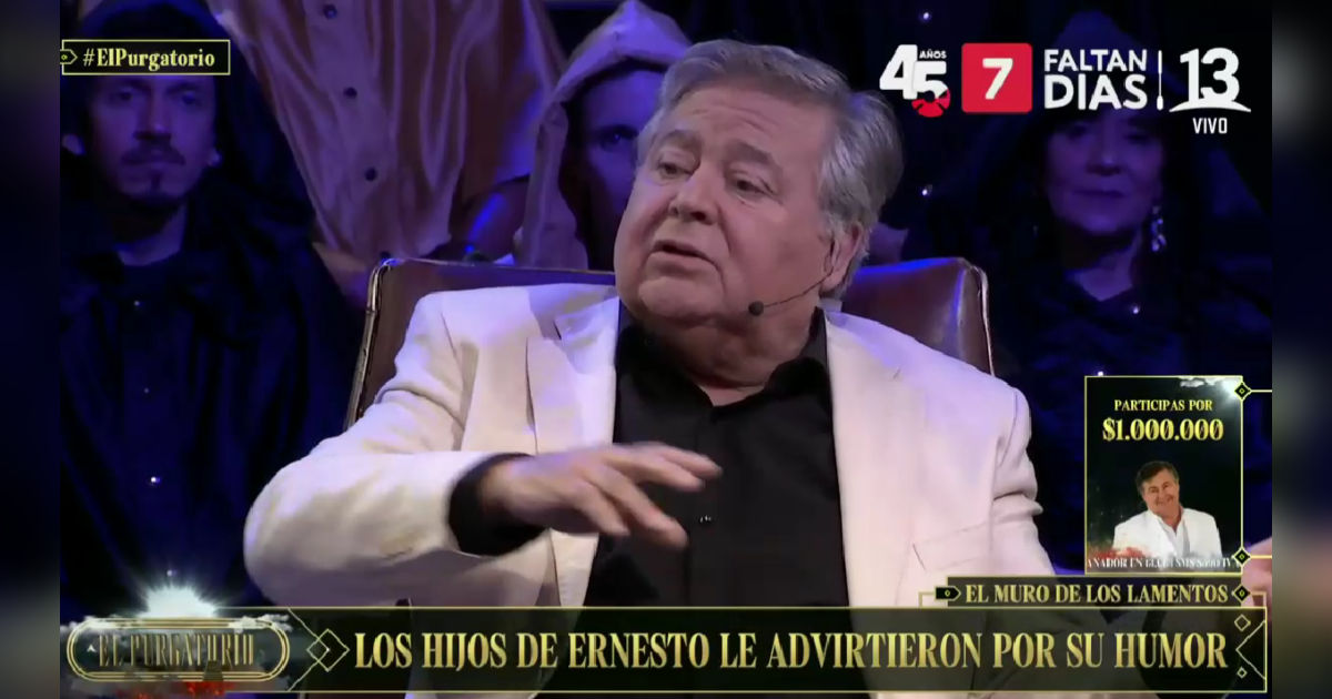 Ernesto Belloni reveló reacción en 'Morandé' cuando quiso cambiar su humor: 