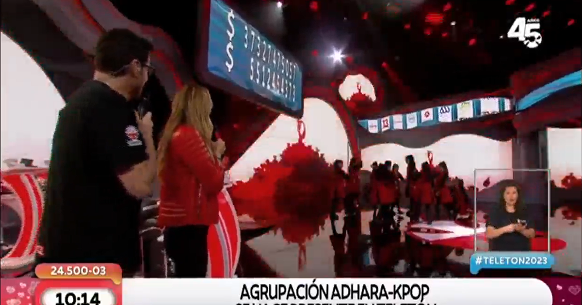 El fail en plena rutina de K-Pop en Teletón que obligó a repetir presentación: "Hubo un error"