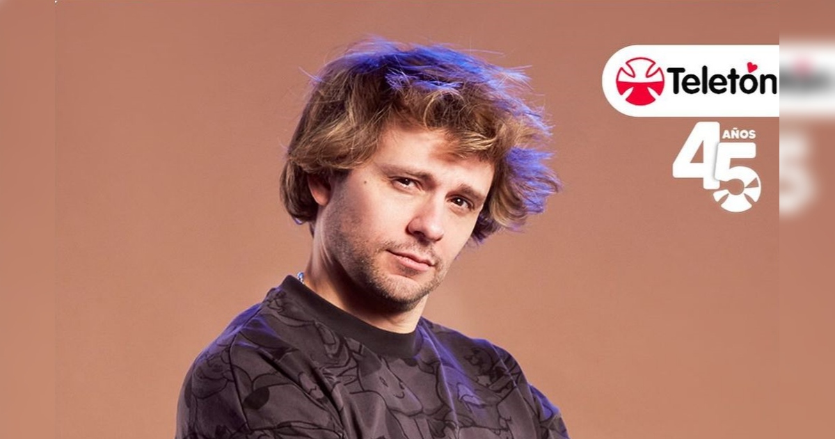 Joaquín Méndez pasa su cumpleaños en Teletón