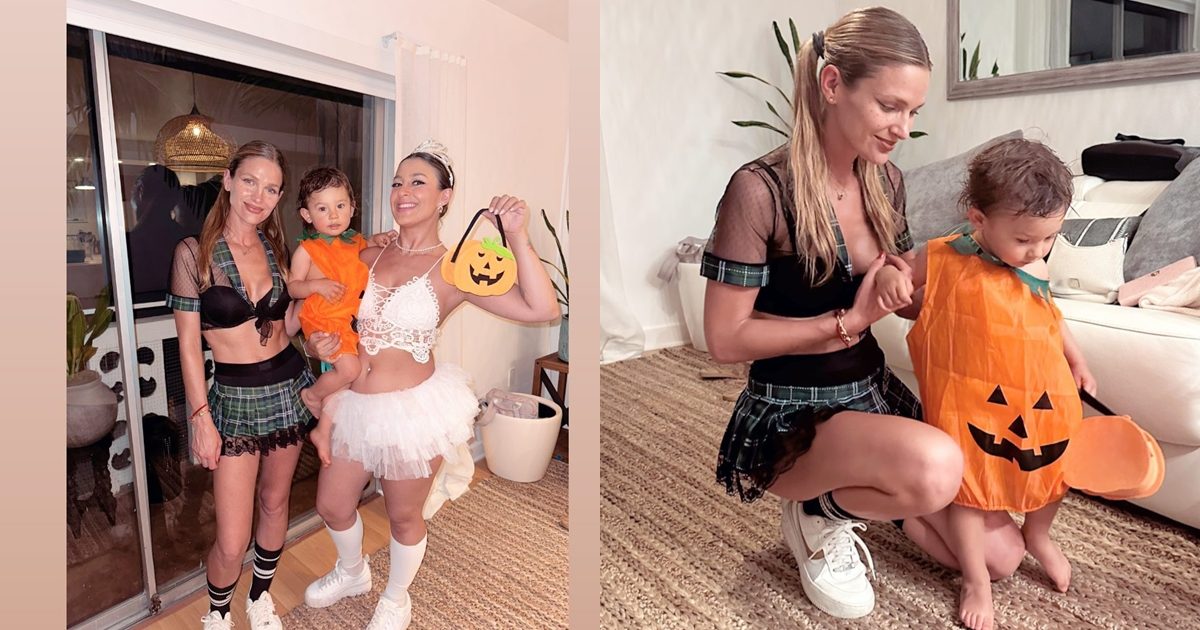 De Mayte Rodríguez a Diana Bolocco: las fotos de famosos celebrando Halloween con sus hijos