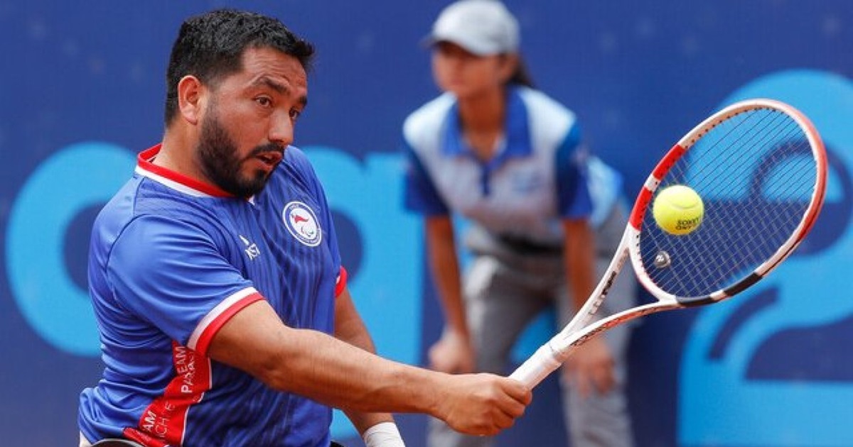 Francisco Cayulef ganó oro en Tenis en Silla de ruedas: ¿cuántas medallas suma el Team Para Chile?