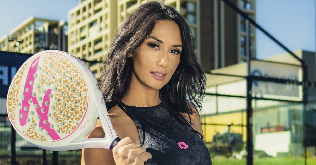 Pamela Díaz lanzó su propia línea de palas de pádel: ¿cuánto cuestan y dónde comprarlas?