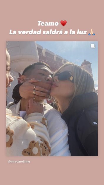 Pareja Matías Fernández defensa acusación VIF