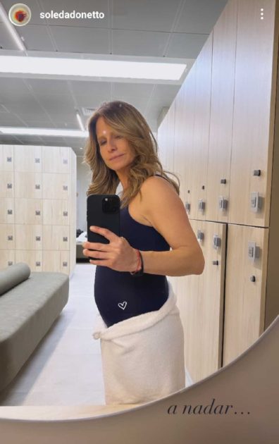 Soledad Onetto pancita embarazo