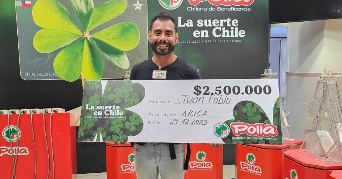 Historia de ganador de La Suerte en Chile