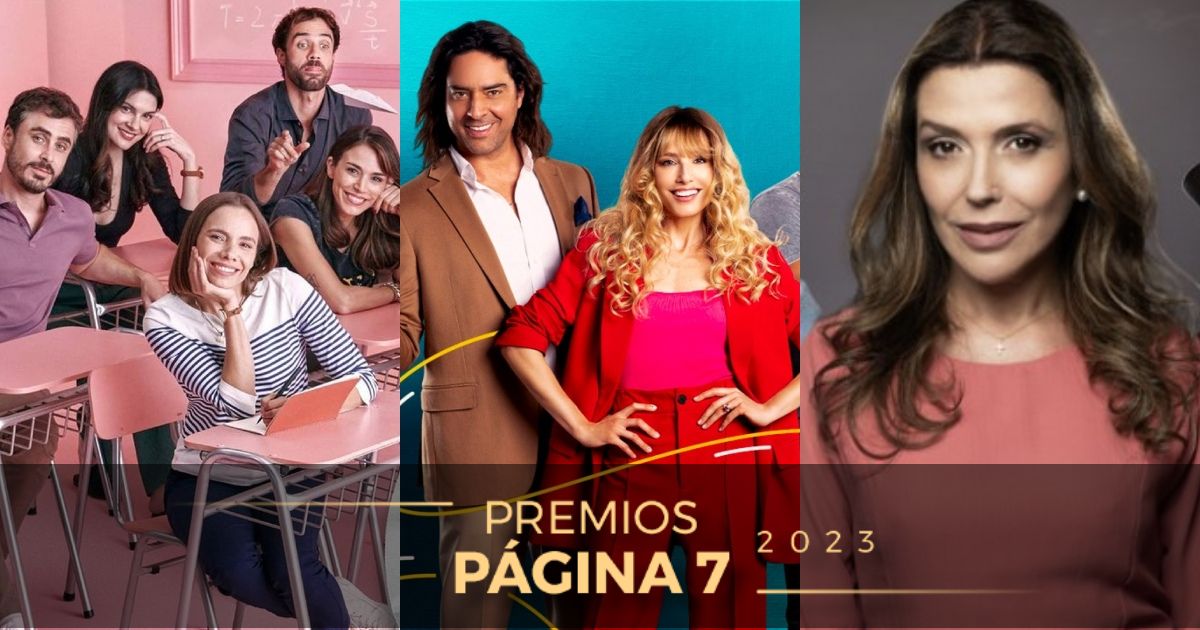Premios Página 7: revisa las teleseries, actores y actrices que destacaron durante el 2023