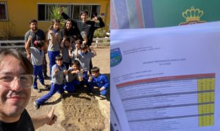 Profesor matriculó casa a casa