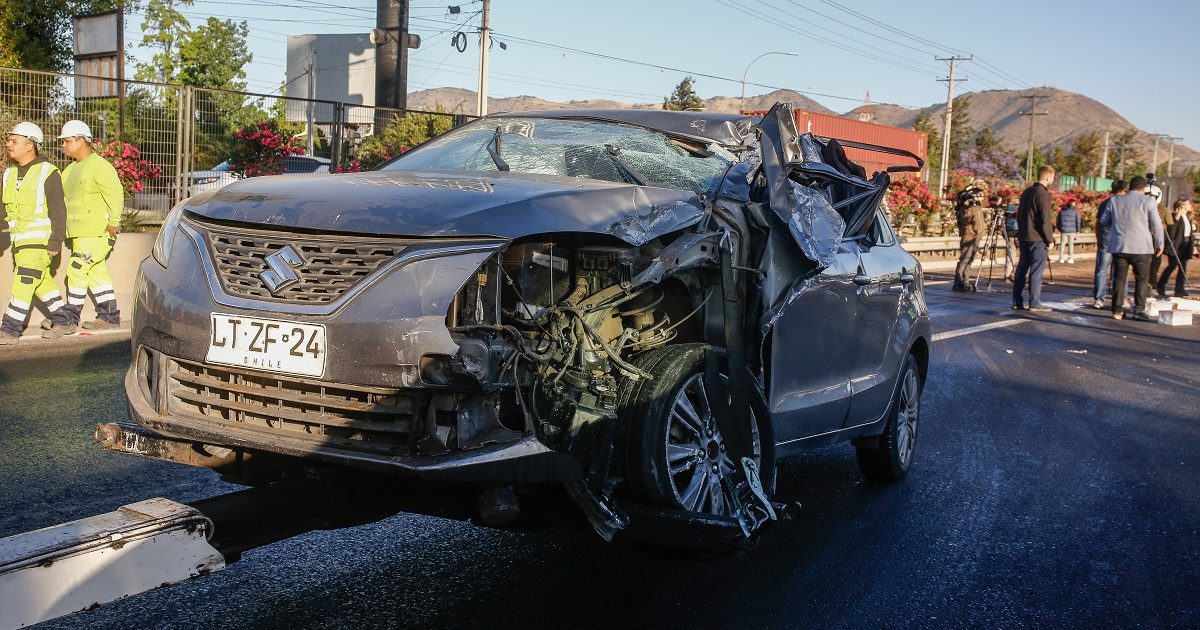 auto conductor paradero desconocido accidente ruta 5 sur