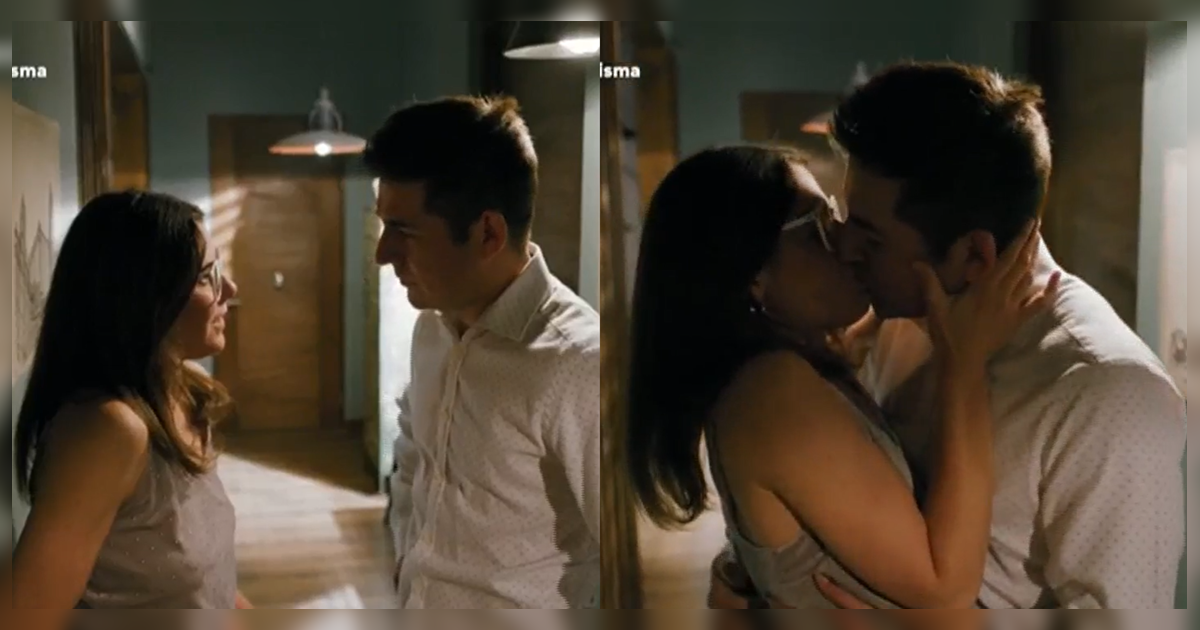 Televidentes reaccionaron a apasionado beso entre Romina y Caco en Como la vida misma