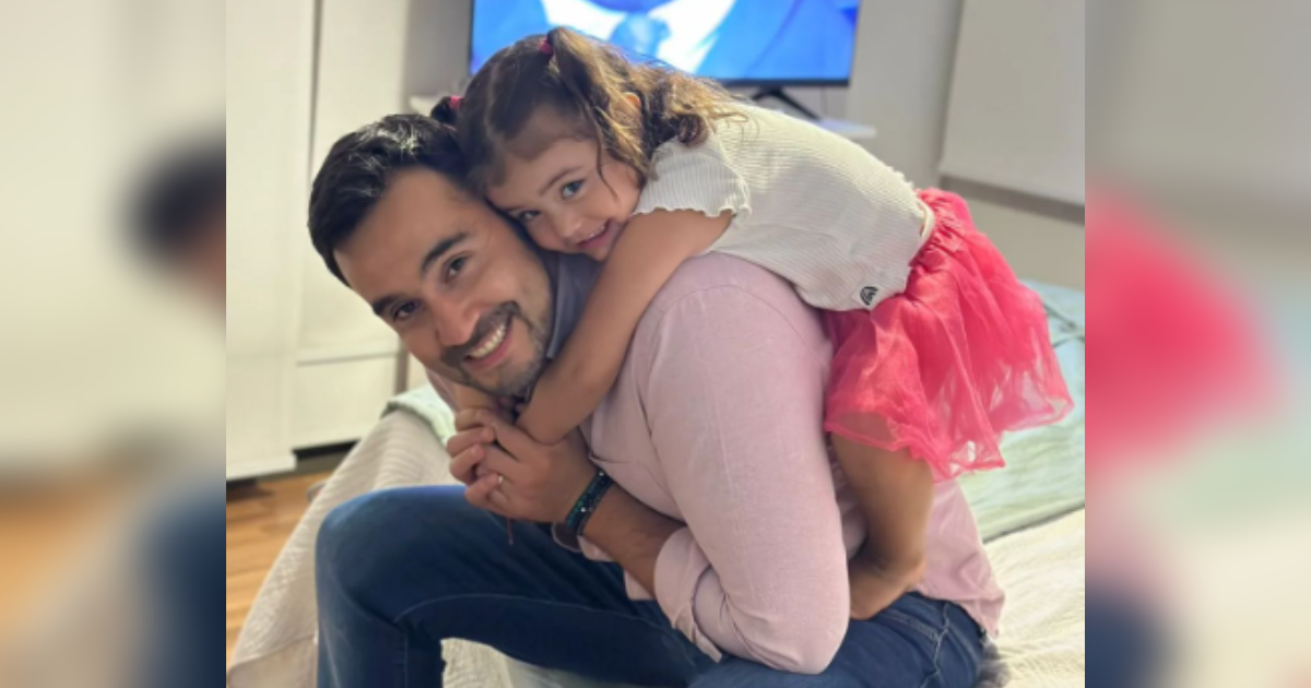 Daniel Silva compartió con orgullo el logro de su hija mayor: "Y ya subiste otro peldaño"