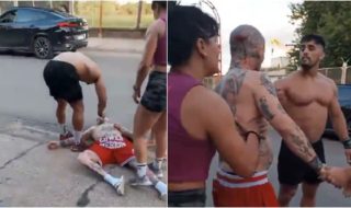 Emanuel Noir de Ke personajes agredido en Uruguay