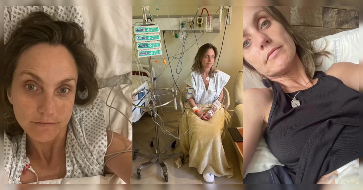 Fernanda Hansen contó que sufrió duro momento tras ser hospitalizada por complejo problema de salud