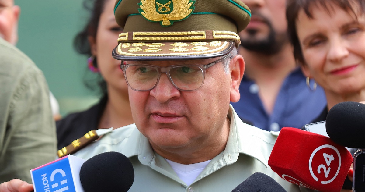 General Director Carabineros Ricardo Yáñez