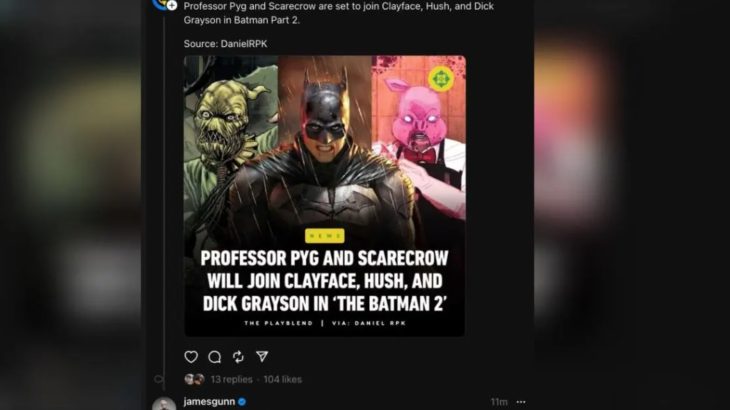 James Gunn respuesta Batman