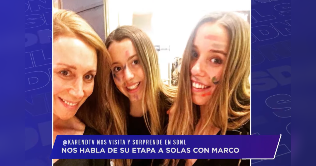 Karen Doggenweiler y cómo ha enfrentado la partida de sus hijas al extranjero: "Muy feliz por ellas"