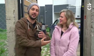 Con huerto y refugio animal: Eliana Albasetti y Federico Koch mostraron su casa en La Divina Comida