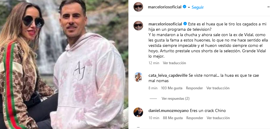 Marcelo Ríos en picada contra Camilo Huerta